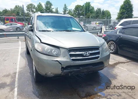 2007 Hyundai Santa Fe Limited/Se z USA, uszkodzony, nr VIN 5NMSH13E77H128941